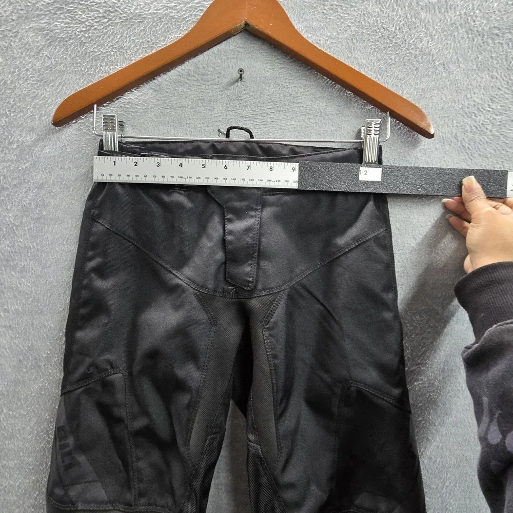 BILT Boys Motocross Pants 24Y Black VELOCITY PANT Buckle 19